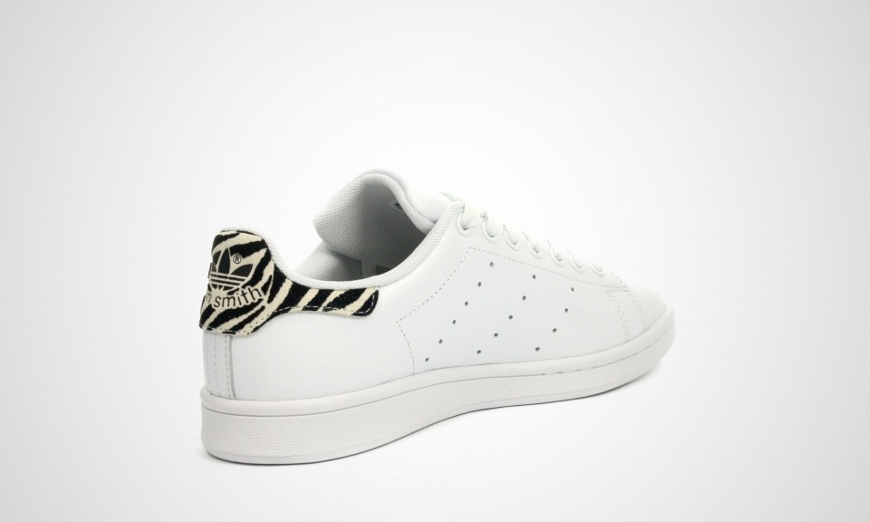 adidas stan smith animal zebre blanc